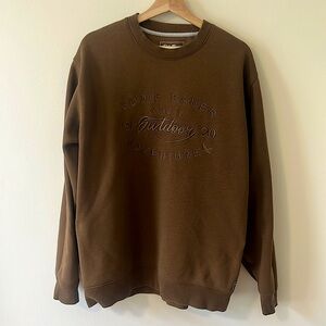 Eddie Bauer Brown Crewneck Sweatshirt